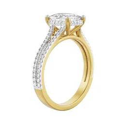 Emori Duo Band Cushion Square Diamond Ring-picture-33