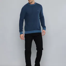 Indian Terrain Self Design Pure Cotton Pullover image 3