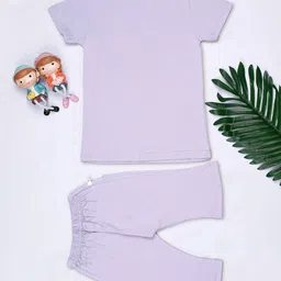 YK Boys Printed Round Neck Pure Cotton T-Shirt With Trouser image 3