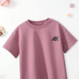 FOREVER FRIDAY Girls Typography Applique T-shirt-image-88