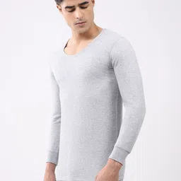 Monte Carlo Men Ribbed Round Neck Thermal Top-picture-10
