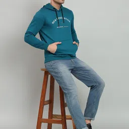 OAKWYN Men Printed Hooded Sweatshirt-picture-24