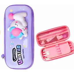 YK Kids 3D Squishy Cartoon Animal Pen Cases-picture-10