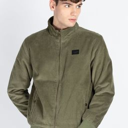 Status Quo Men Mock Collar Solid Casual Bomber Jacket-picture-26