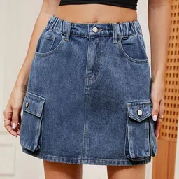 StyleCast A-Line Above Knee Skirt-picture-10