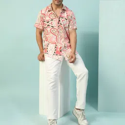 Oxolloxo Men Relaxed Printed Casual Shirt image 4