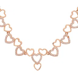 Anouk Gold-Plated American Diamond Stone Studded Jewellery Set image 2