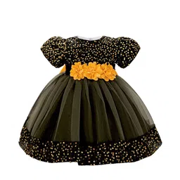 StyleCast x Revolte Embellished Applique Net Balloon Dress-picture-13