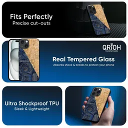 QRIOH Abstract Printed Back Case Mobile Accessories image 2