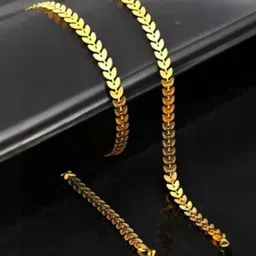 Kunjus Brass Gold-Plated Enamelled Chain-picture-25