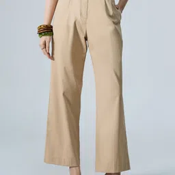 20Dresses Women Straight Fit High-Rise Trousers-image-1