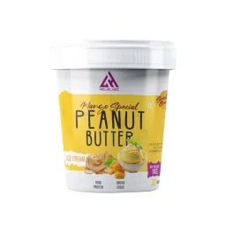 Helixlabz High Protein Peanut Butter with Brown Sugar , Calcium ,Iron and other Vitamin A C & E | 1 Kg| Special Mango-image-84