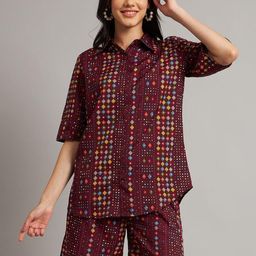 BRINNS Printed Shirt With Shorts Co-Ords-picture-0
