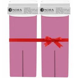 ENORA Set Of 2 Roll On Wax Soft Cartridge- 75 g Each- Strawberry-picture-33