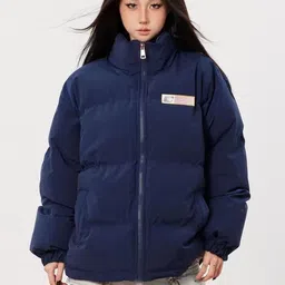DressBerry Women Typography Lightweight Puffer Jacket-picture-27