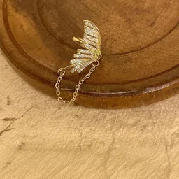 Estailo fashion Geometric Ear Cuff Earrings image 3