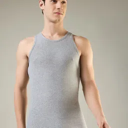 Park Avenue Men Combed Cotton Round Neck Basic Vests-image-48