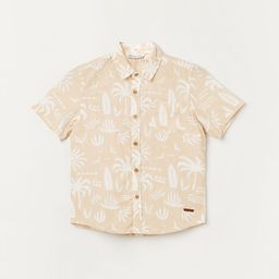 Fame Forever by Lifestyle Boys Floral Striped Cotton Casual Shirt-picture-27