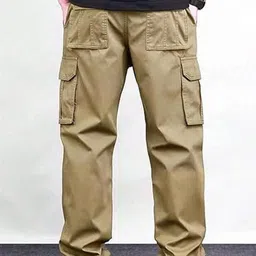 Urban Buccachi Men Smart Easy Wash Cargos Trousers image 5