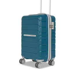 SWISS MILITARY Set Of 2 Rhombus Textured Hard-Sided Cabin Luggage Trolley Bag & Wallet image 4