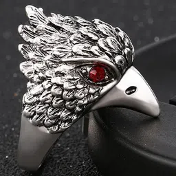 SILVOSWAN Eagle Designed Alloy Finger Ring-picture-39