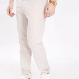 THE BEETEL HOUSE Men Regular Fit Mid-Rise Flat-Front Regular Trousers image 4