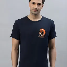 CASUALBUD Men Graphic Printed Round Neck T-shirt-image-54