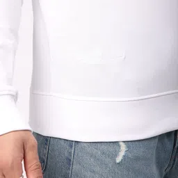 Stitch Hub Men Solid Cotton Sweatshirt image 4