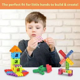 TBQ-The Baby Qoull Kids 3 in 1 Gear Blocks Puzzles Activity Toys and Games image 5
