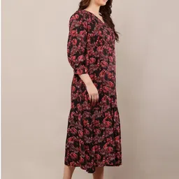 STYLERISE Print A-Line Maxi Dress image 3