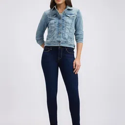 Pepe Jeans Women Skinny Fit Stretchable Jeans-image-79