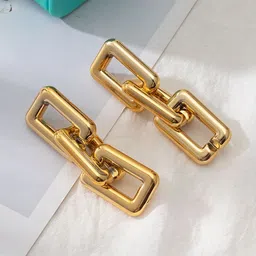 Vembley Geometric Drop Earrings image 4