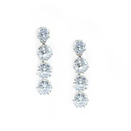 PRIVIU Circular Drop Earrings image 2