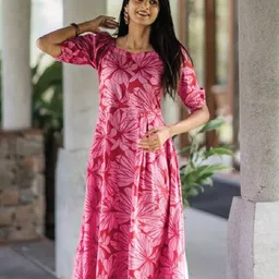 HAY Floral Print Sheath Dress-picture-19