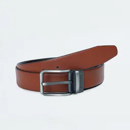 max Men Textured Leather Formal Belt-image-29