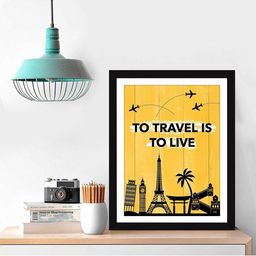 Chaka Chaundh Multicoloured Synthetic Wood Wall Art-picture-6