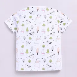 LITTLE NINJA Boys Printed Applique T-shirt image 2