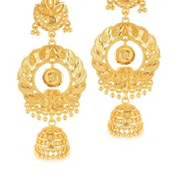 VIVASTRI Women Gold-Plated Alloy Earrings-picture-28