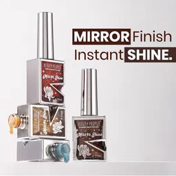 Beauty People Mirror Shine Glossy Finish Nail Polish - 11 ml - Dark Truffle 22 image 4