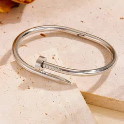 MEENAZ Women Silver-Plated Kada Bracelet-picture-13