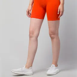 UllasPemium Women Skinny Fit Cycling Sports Shorts - Pack Of 2-picture-40