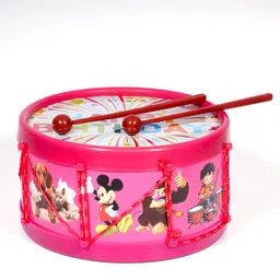 khushi enterprise Musical Drum 09 sized Hight 10.7 cm and Width 20.3 cm Weight 310 Grams image 2