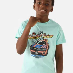 Juniors by Babyshop Kids Graphic Printed Cotton Tshirt-picture-31