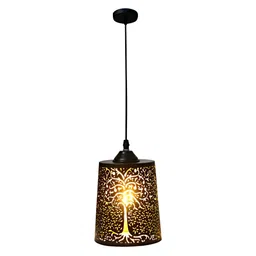 MFD HOME FURNISHING Multicoloured Quirky Ceiling Lamp image 4