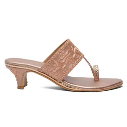 ERIDANI Embellished Party Block Mules image 5