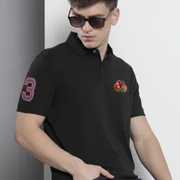 MERRIMENT Men Polo Collar T-shirt-picture-38