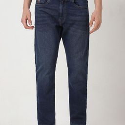 Peter England Casuals Men Carrot Slim Fit Light Fade Jeans-picture-48