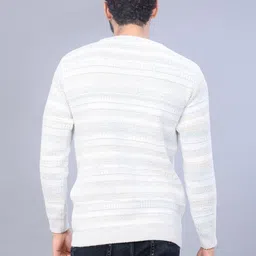 V-Mart Men Striped Pullover image 3