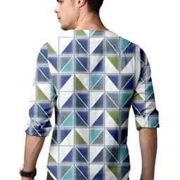 ISUEL FAB Men Geometric Printed Casual Shirt image 4