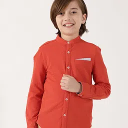 One Friday Boys Comfort Semiformal Shirt-image-68